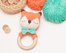 Fox rattle crochet pattern