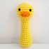 Rattle "Duck" - Crochet Pattern