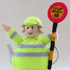 Lollipop Lady Tea Cosy Knitting Pattern