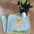 Crochet Pattern for a Potholder "Easter Chick"