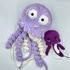 Crochet Pattern - Jellyfish "Glubschi" and her little friend "Fanny"