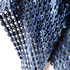 Crochet triangle shawl pattern "Blue Moon"