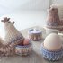 Economy Set "Unique Hens" - Egg warmer / Eggcup / Little Basket