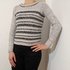 Strickanleitung Kurzer Streifen-Pulli