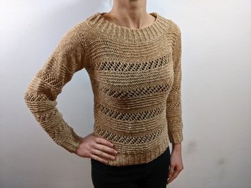 Strickanleitung Raglan Top Mustermix