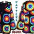 CROCHET PATTERN  * JACKET & HooD Rainbow Mandalas *