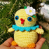 Pattern Baby Chick Margarita