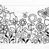 Blumen Paradies Plotterdatei SVG DXF FCM