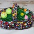 Easter baskets round and oval crochet pattern