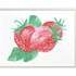 Strawberry cross stitch pattern