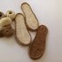 Espadrilles-Sohle. Outdoor-Sohle aus Jute