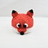 Crochet Fox Baby Beanie/ Hat available in 6 sizes Beginner pattern