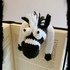 Pattern bookmark zebra - Crochet