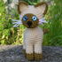 Pattern Siamese cat amigurumi