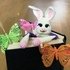 Pattern bookmark - Bunny