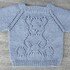 Knitting pattern kids jumper "teddy" top down