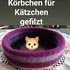 Häkelanleitung Marions gefilzter Katzenkorb