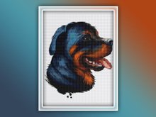 Rottweiler 1 Cross Stitch Pattern Pdf