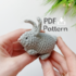 Pattern Little rabbit keychain