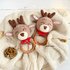 Crochet Reindeer Baby Rattle