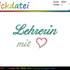 Stickdatei "Lehrerin mit Herz"