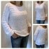 Pattern The EZ Breezy White Sweater