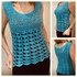 Pattern Fancy Fans Easy Summer Top