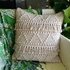 Crochet Cushion Cover Pattern with Tassels Zig Zag