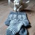 Socken "Wings" Illusionsstricken