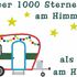 Camping Anhänger Hänger - Lieber 1000 Sterne am Himmel, Camping Stickdatei