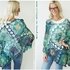 Crochet pattern for women's poncho | Crochet Poncho TROPICAL #6