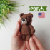 Crochet teddy bear pattern