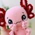 Axolotl Finn Crochet Pattern