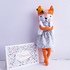 Amigurumi crochet pattern fox