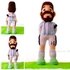 Crochet pattern football player Messi