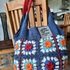 Anleitung Granny Square Blumen Tasche