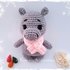 Crochet pattern Anna, the hippo