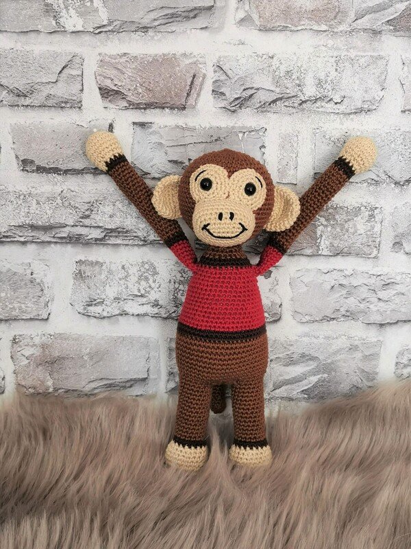 Georgie Monkey - crochetpattern - Photos and pictures