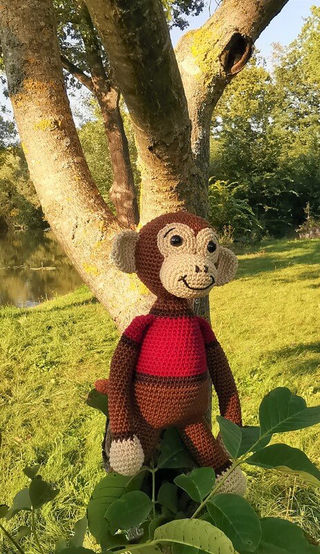 Georgie Monkey - crochetpattern - Photos and pictures