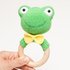 Crochet frog rattle pattern, frog teether pattern