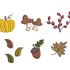 Stickdatei Herbst Minis 6 Motive