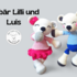 Häkelanleitung Eisbär Lilli und Luis/ Teddy