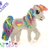 Applikation Crochet Pattern Horse Unicorn applique