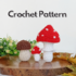 Mushrooms crochet pattern