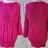 Strickanleitung RVO Mustermix Pullover oder Kleid Pinky