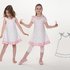 Girls dress pinafore sewing pattern with 3 variants, Ebook pdf