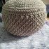 Crochet Pattern Super Chunky Giant Pouf