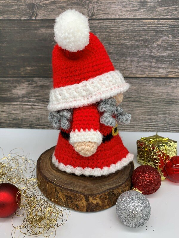 Crochet Pattern Mrs. Santa Claus Gnome - Photos and pictures