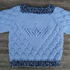 Knitting pattern sweater "prince" top down