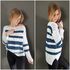 191 Strickanleitung Pullover Streifen Antonia